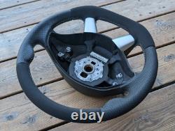New Leather Steering Wheel W639 Mercedes Vito Viano 10-14 Facelift Flat Bottom