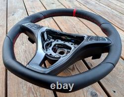 New Leather Steering Wheel for MERCEDES VITO VIANO W447 CLASS C W205 Flat Base