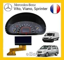 Obd Screen LCD Meter Mercedes Vito / Viano From 2004 Pro Seller