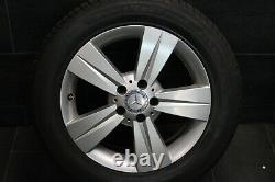 Original Mercedes Class V Vito W639 Rims Nine Winter Tyre 225 55 R17 101v