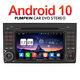 Pumpkin Android 10 Autoradio Gps Dvd For Mercedes Benz Viano Vito A B Class W639