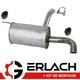 Rear Silencer For Mercedes Viano Vito Mixto W639 3.2 3.5 3.7 9897