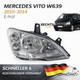 Right Headlight For Mercedes-benz Viano Vito W639 2010-2015 E-approved
