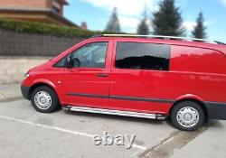 Roof Bars for Mercedes Vito Viano SWB 2014+ Aluminum Styling