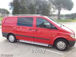 Roof Bars for Mercedes Vito Viano SWB 2014+ Aluminum Styling
