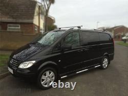 Roof Bars for Mercedes Vito Viano SWB 2014+ Aluminum Styling