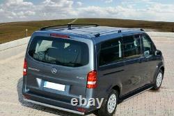 Roof Rails For Mercedes V-class Extra Long To Start Year 2014 Aluminium Ho
