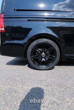 Set of 4 Reinforced Rims 19' + TIRES for Mercedes Class V Vito Viano