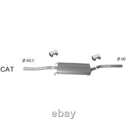 Silent Exhaust for Mercedes Viano Vito/Mixto Long W639 CDI