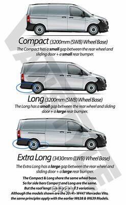 Spoiler Bar for Mercedes Vito Viano 2004-2014 Van Stainless Steel Bumper Guard