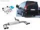 Sport Exhaust Dual + Long V-band Mercedes Vito And Viano W639 V639 Each