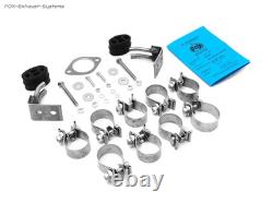 Sport Exhaust Dual + Long V-Band Mercedes Vito and Viano W639 V639 Each