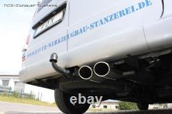 Sport Exhaust Mercedes Vito/Viano W639 (Pneumatic Suspension + Wheel)