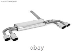 Sport Exhaust Mercedes Vito Viano W639 V639 with Pneumatic, Each 2x115x85