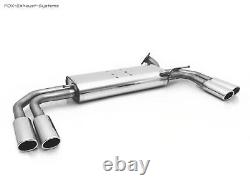 The title translates to: Mercedes Vito and Viano W639 V639 2x88x74mm Oval Duplex Sport Exhaust