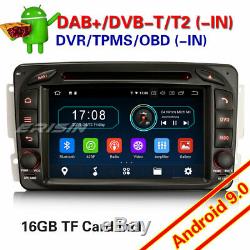 Tnt Radio Android 9.0 W203 W209 W639 W463 Viano Vito Dab + 4963