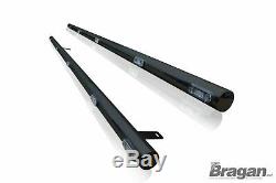 To April 14 Mercedes Vito Viano Elwb Black Steel Side Bars + White Leds