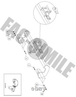 Towbar + Bypass pin set for Mercedes VIANO VITO 23055/SF