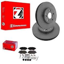 ZIMMERMANN Discs + Front Coatings Suitable for Mercedes W639 Viano Vito