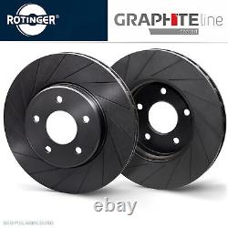 2X Rotinger Graphite Disque de Frein Sport Avant Mercedes Viano Vito + Bus W639