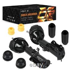 2x Amortisseurs + Paliers + Kit De Protection Avant for Mercedes Viano Vito W639