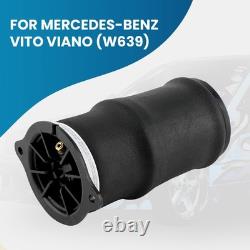 2x Arrière Amortisseur Ressort Pneumatique for Mercedes-Benz Vito Viano W639 2