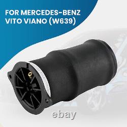2x Arrière Amortisseur Ressort Pneumatique pour Mercedes-Benz Vito Viano W639 2