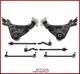 2x Bras De Suspension Pour Mercedes Viano W639 Vito Avant 2x Biellette Direction
