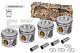 4x Piston Lot Pm006500 Mercedes Sprinter Vito 2,2cdi Om 651 2007+