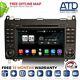 7 Android 10.0 Gps Satnav Carplay Wifi Dab Radio Pour Mercedes Vito Viano W639