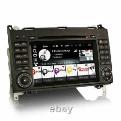 7 Android 10.0 GPS Satnav Carplay Wifi DAB Radio pour Mercedes Vito Viano W639