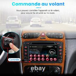 7 Autoradio CD DVD GPS Navi DAB+BT Pour Mercedes Benz W209 W203 W639 Viano Vito