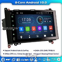 8 Core 9 Android 10 Autoradio CarPlay Mercedes W169 Viano Vito Crafter DAB+Navi