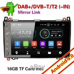 9 Android 9.0 Autoradio Mercedes A/B Classe W169 W245 Sprinter Vito Viano Navi