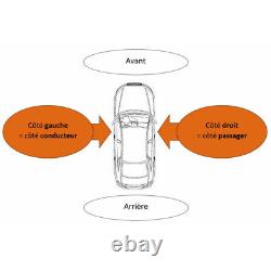 Aile avant droit Mercedes Viano/Vito 2010-2014 à peindre