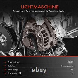 Alternateur Générateur 200A Pour Mercedes-Benz Viano Vito Vito/Mixto W639 2.2L