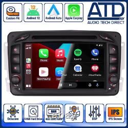 Android Auto Radio pour Mercedes Audio 10 Vito Viano Carplay Sat Nav GPS Stéréo