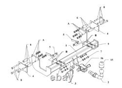 Attelage démontable pour Mercedes-Benz Vito-Viano-Classe V W638 02.1996-08.2003