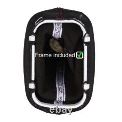 Automatiqu ICT Pommeau levier cuir pour Mercedes W639 Vito Viano fil argent B109