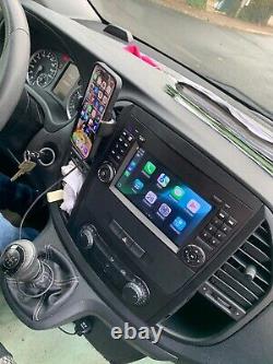 Autoradio Carplay-Android aut Mercedes VITO-VIANO-SPRINTER-CLASSE A/B+VW CRAFTER