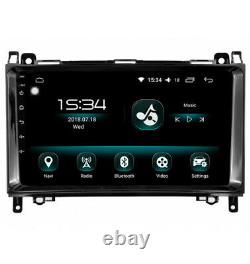 Autoradio GPS Android 10 Carplay & SIM 4G Mercedes Classe A B Viano Vito Sprinte