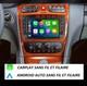 Autoradio Gps Carplay-android Auto Mercedes Classe C-clk-viano-vito-g + Cam&eacute;ra