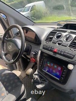 Autoradio GPS Carplay-Android auto Mercedes Classe C-CLK-VIANO-VITO-G + Caméra