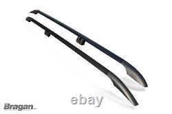 Barres de Toit Noir Pour Mercedes Vito Viano 2014+ Swb Camionnette Haut Alu Rack