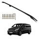 Barres De Toit Mercedes W639 W447 Vito Viano Courtes L1 Noires Durables