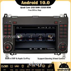 DAB+Android 10 Autoradio GPS TNT Mercedes A/B Class Vito Viano Sprinter Crafter