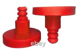 Entretoises de bobine arrière polyuréthane 35 mm Mercedes Viano Vito Marco