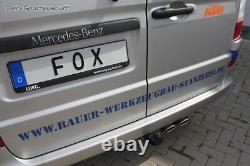 FOX Sport Mercedes Vito/Viano W639 (Suspension Pneumatique + Roue) 2x115x85mm