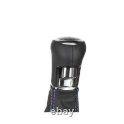 ICT Pommeau de levier cuir pour Mercedes W639 Vito Viano couture argent B66