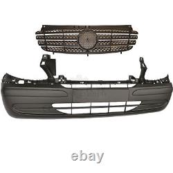 Kit Pare-Chocs+Grille pour Mercedes Viano/Vito W639 Année Fab. 03-10